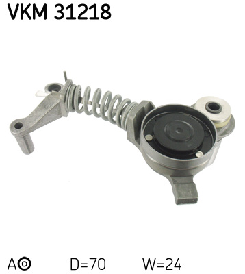 Tendicinghia, Cinghia Poly-V - VKM 31218 SKF